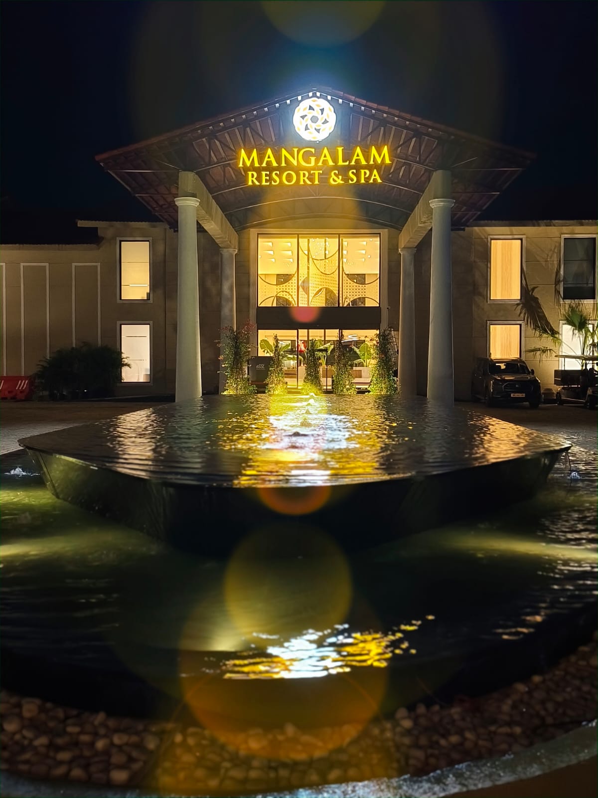 Water Fountain Architectural Installation